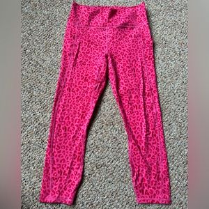 Fabletics Oasis High Waisted Capri in Leopard Kiss